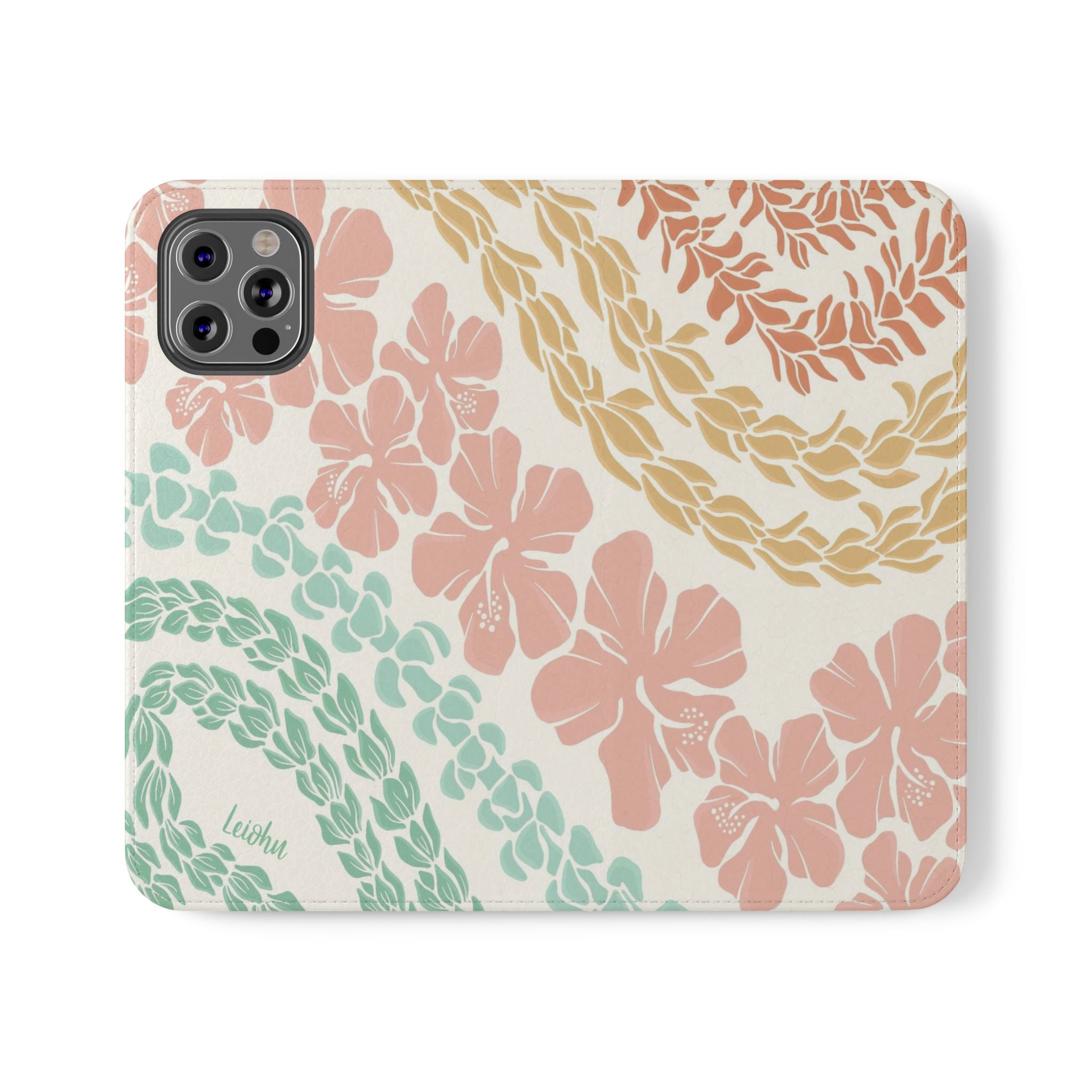 Stylish Groovy Lei Folio Case for iPhone & Samsung - Perfect for Travel, Work & Everyday Use