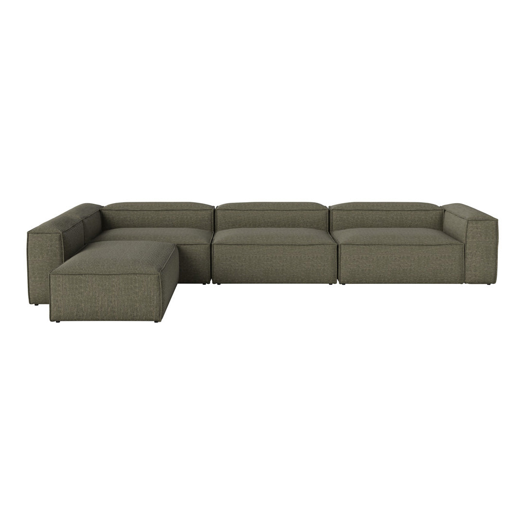 Cosima Corner Sofa with Open End - Modern L-Shaped Sectional Couch for Living Room, Lounge & Home Theater
