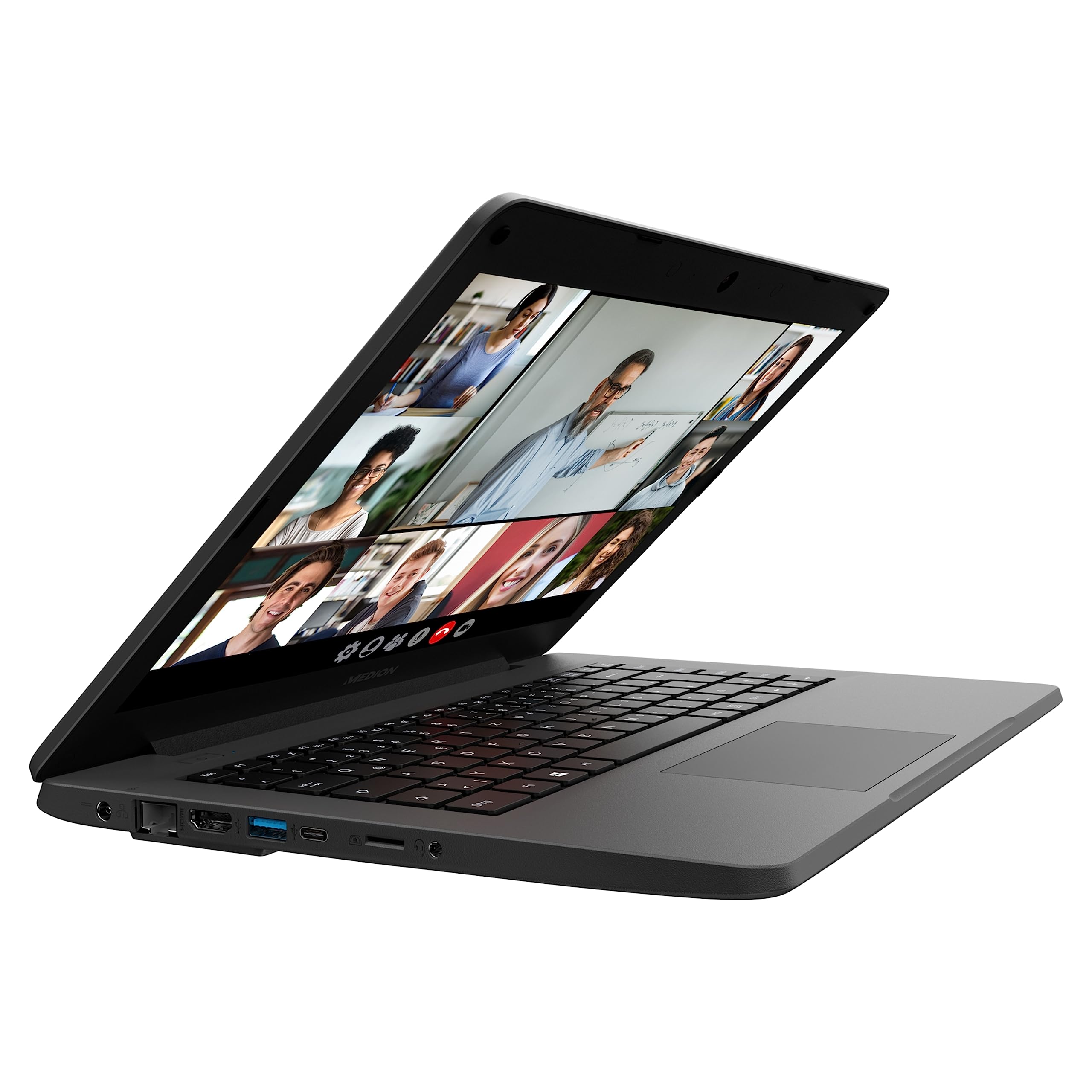 MEDION E14412 14 Inch HD Laptop for Students - Intel Core i3-10110U, 256GB SSD, 8GB RAM, WiFi, Webcam, Windows 10 Home - Perfect for Online Classes, Remote Learning & Homework