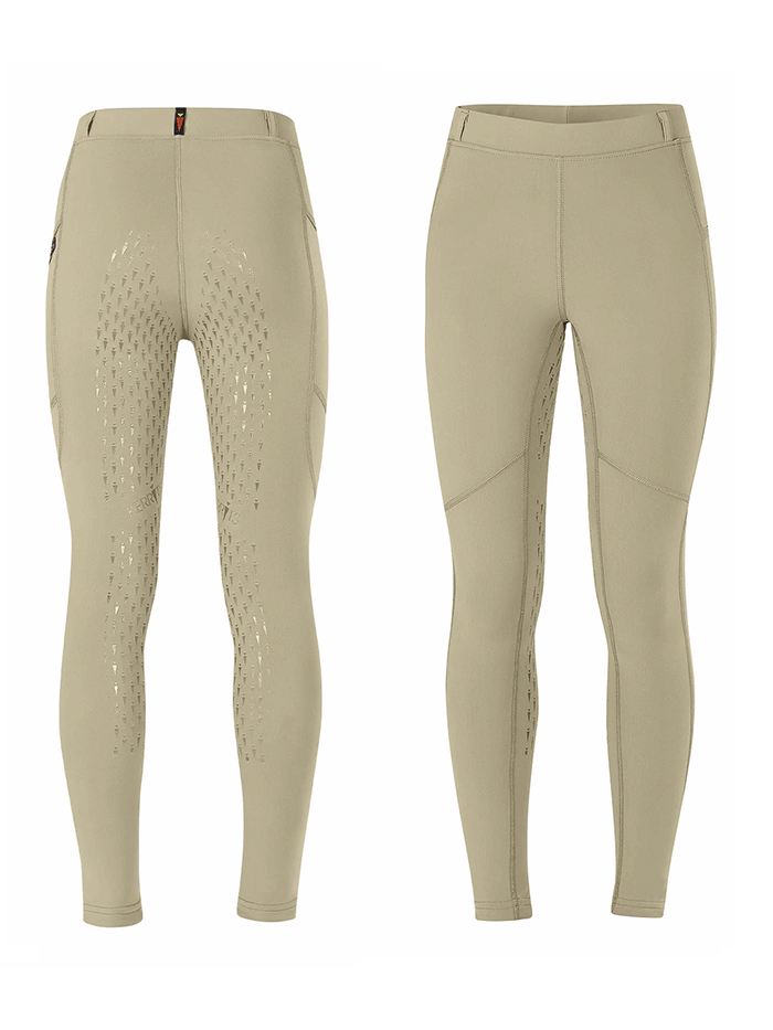 Kerrits 60524 Kids Ice Fil Performance Riding Tight - Breathable Equestrian Leggings for Young Riders | Perfect for Horseback Riding Lessons & Competitions