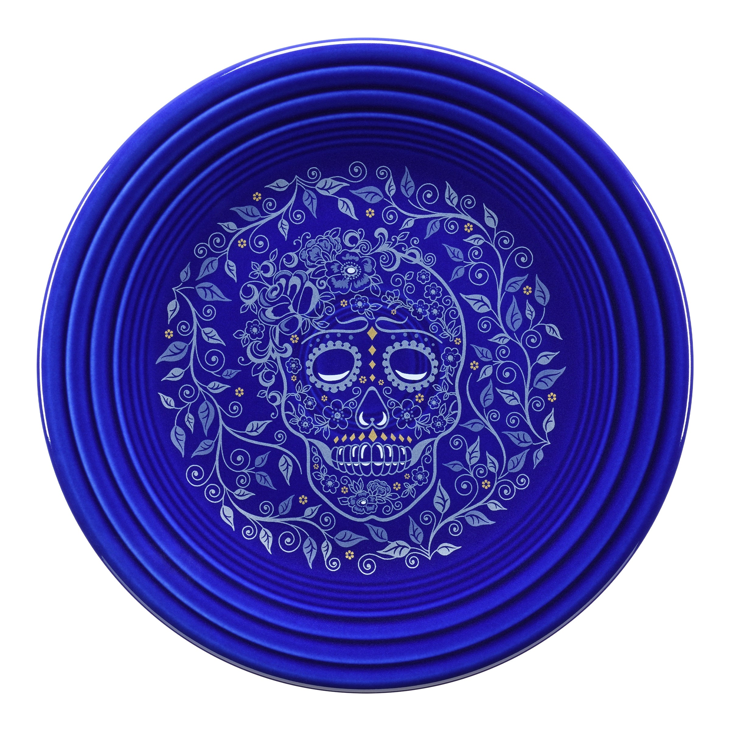 SKULL AND VINE TWILIGHT Classic 9-Inch Luncheon Plate - Vintage Gothic Dinnerware for Halloween Parties, Gothic Weddings & Dark Aesthetic Table Setting