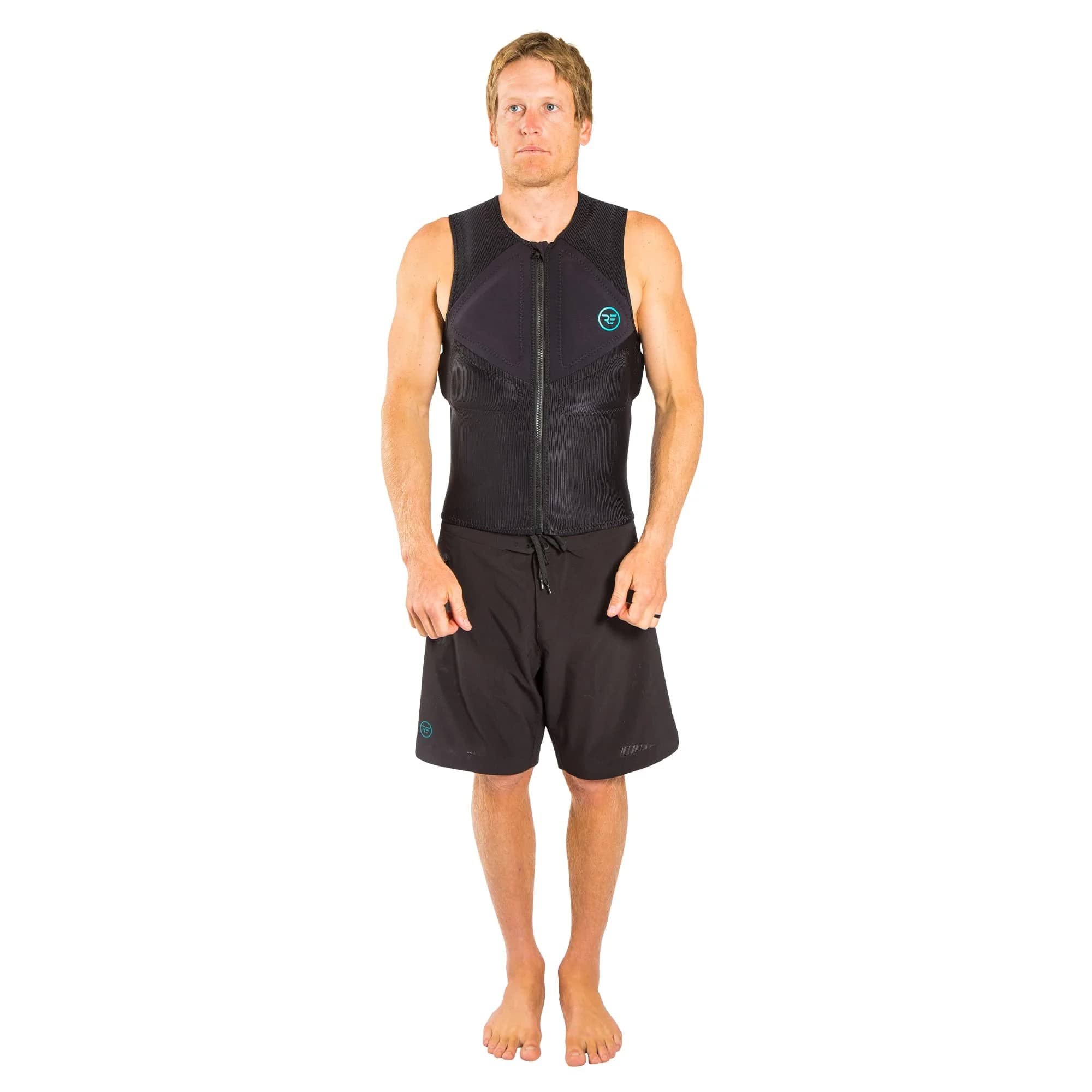 Empax V2 Impact Vest for Water Sports - Unisex Adult Life Jacket in Black (Sizes S/M/L/XL) - Perfect for Wakeboarding, Kayaking & Paddleboarding