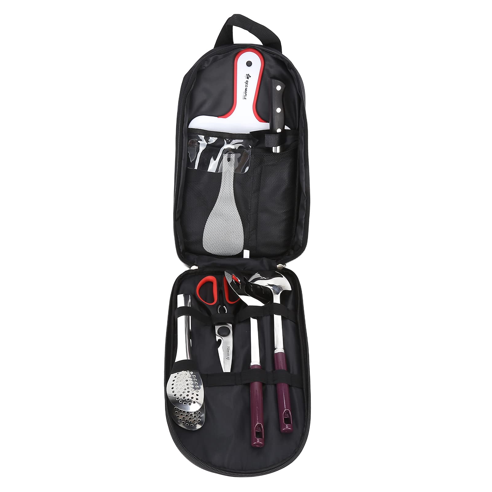 **Portable Camping Cookware Set - Lightweight Outdoor Cooking Utensils for Hiking, BBQ & Travel | Compact Kitchen Accessories in Carry Bag for Camping, Picnics & Backpacking**