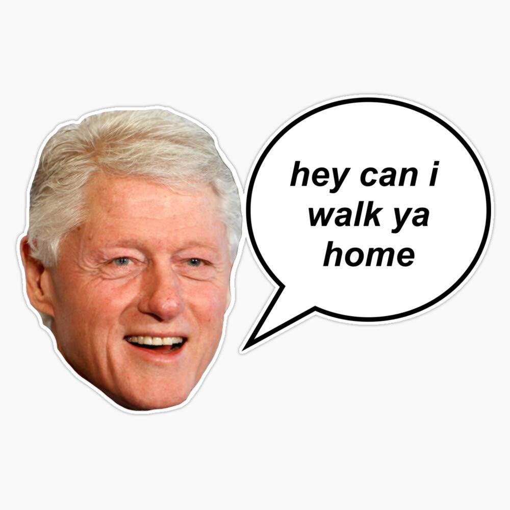 John Mulaney Inspired 'Hey Can I Walk Ya Home' Sticker - 5