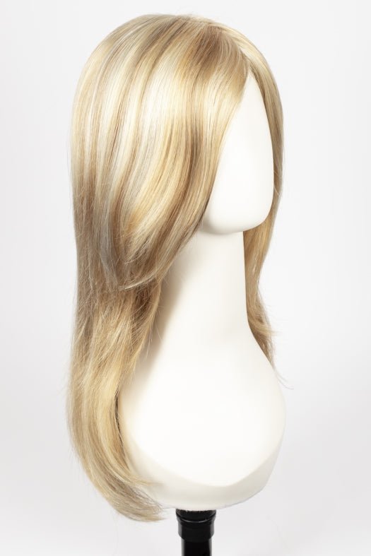 Amanda Synthetic Wig with Mono Top for Women - Natural Looking Heat Resistant Hairpiece for Daily Wear, Cosplay & Special Occasions