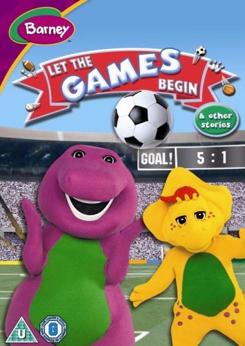 Barney - Let The Games Begin DVD | Kids Educational Fun | Perfect for Family Movie Nights & Preschool Learning Activities