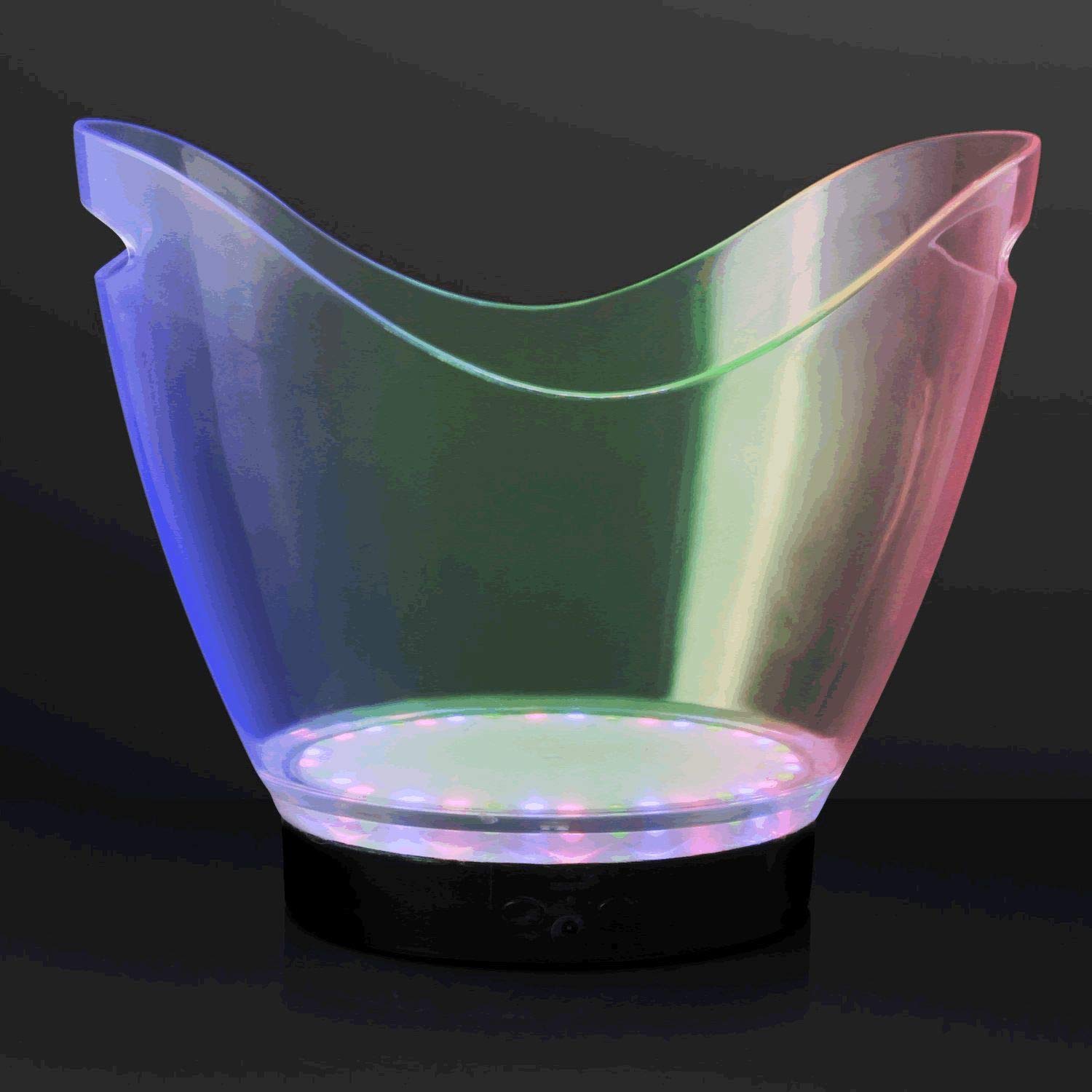 1400010 Rechargeable Remote Control LED Ice Bucket - Perfect for Parties, Weddings, Bars & Outdoor Events
