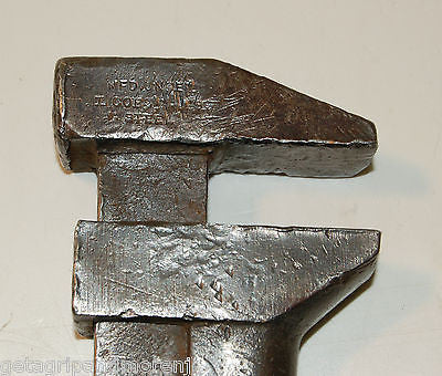 10L Coes & Co Adjustable Monkey Wrench - Vintage Industrial Tool for Plumbing, Automotive Repair & DIY Projects