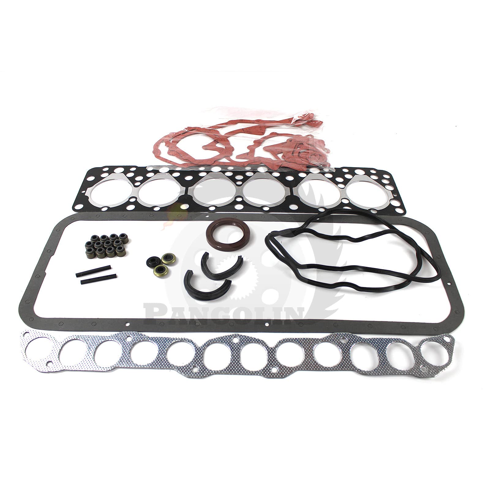 PANGOLIN SD33 SD-33 Engine Gasket Kit for Nissan SD33 SD-33 Diesel 11044-C8600 - Replacement Parts for Excavator & Heavy Equipment - Perfect for Engine Repair & Maintenance