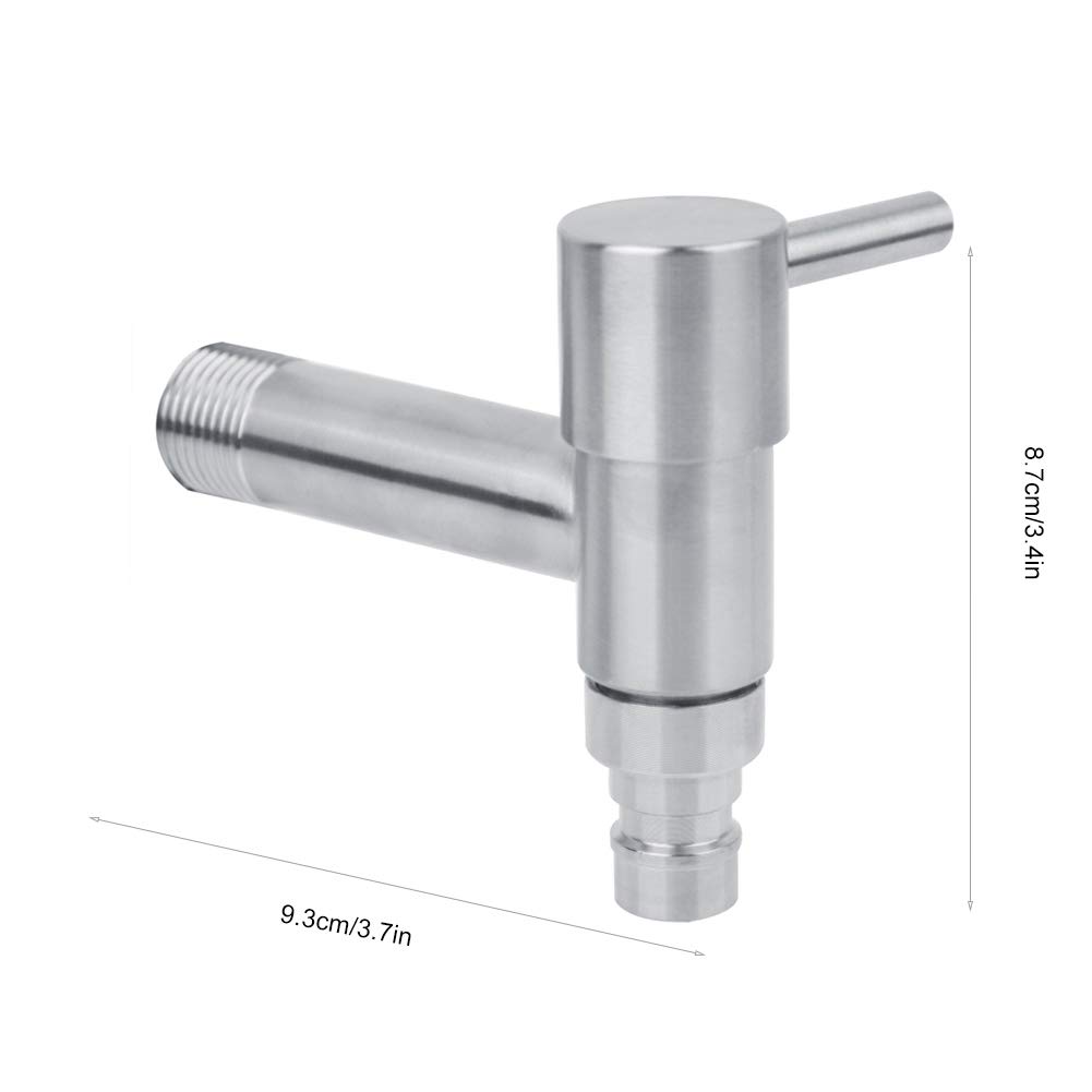 Stainless Steel Wall Mounted Faucet - G1/2