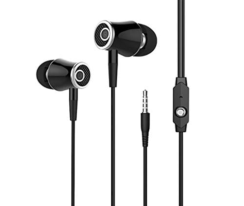 Premium Wired Earbuds for Kindle Fire & eReaders - Compatible with Fire HD 8/10, Voyage, Oasis | Also Works with Samsung S7 & Android Phones | Perfect for Reading, Commuting & Work Calls