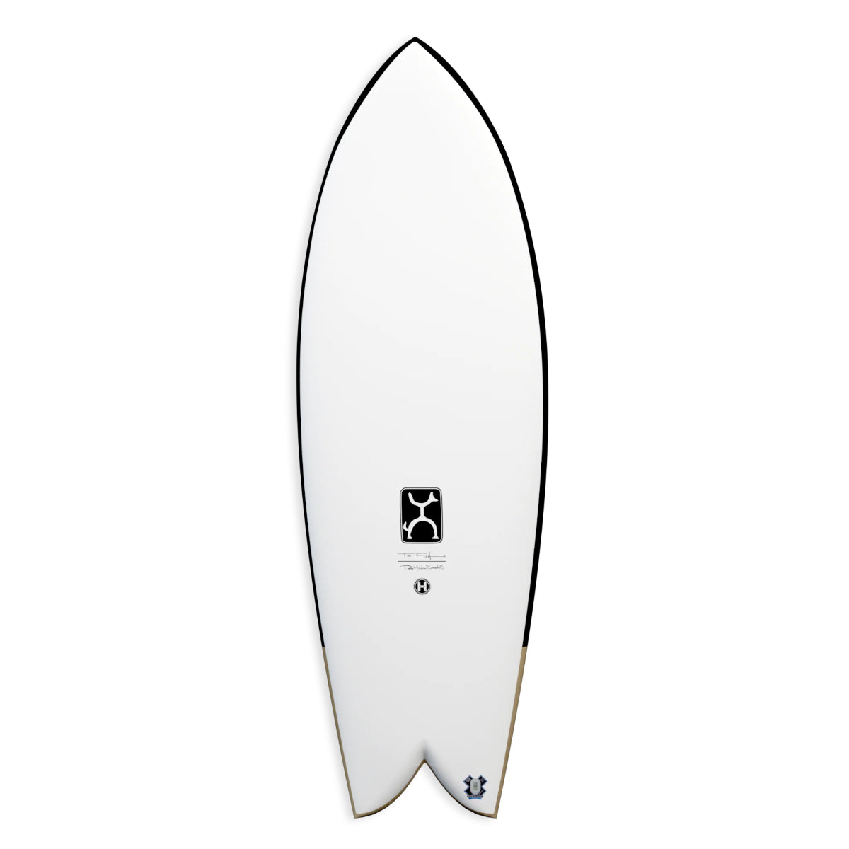 Firewire Machado 5'11 Too Fish Helium Black Surfboard with Future Fins - Perfect for Small to Medium Waves & Performance Surfing