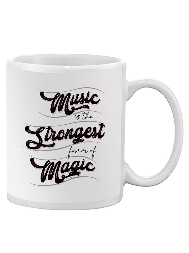 Magic Music Mug - Unique Ceramic Coffee Cup for Musicians & Music Lovers - Perfect Gift for Birthday, Christmas & Office Use | SmartPrintsInk Designs