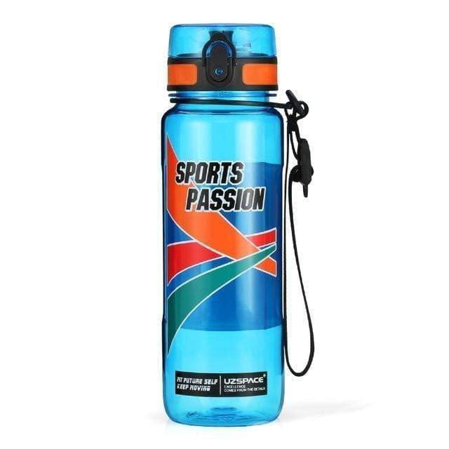 UZSPACE Large BPA-Free Plastic Sports Water Bottle - 32oz Leak Proof Portable Water Bottle for Men, Gym, Hiking, Running & Outdoor Fitness Activities