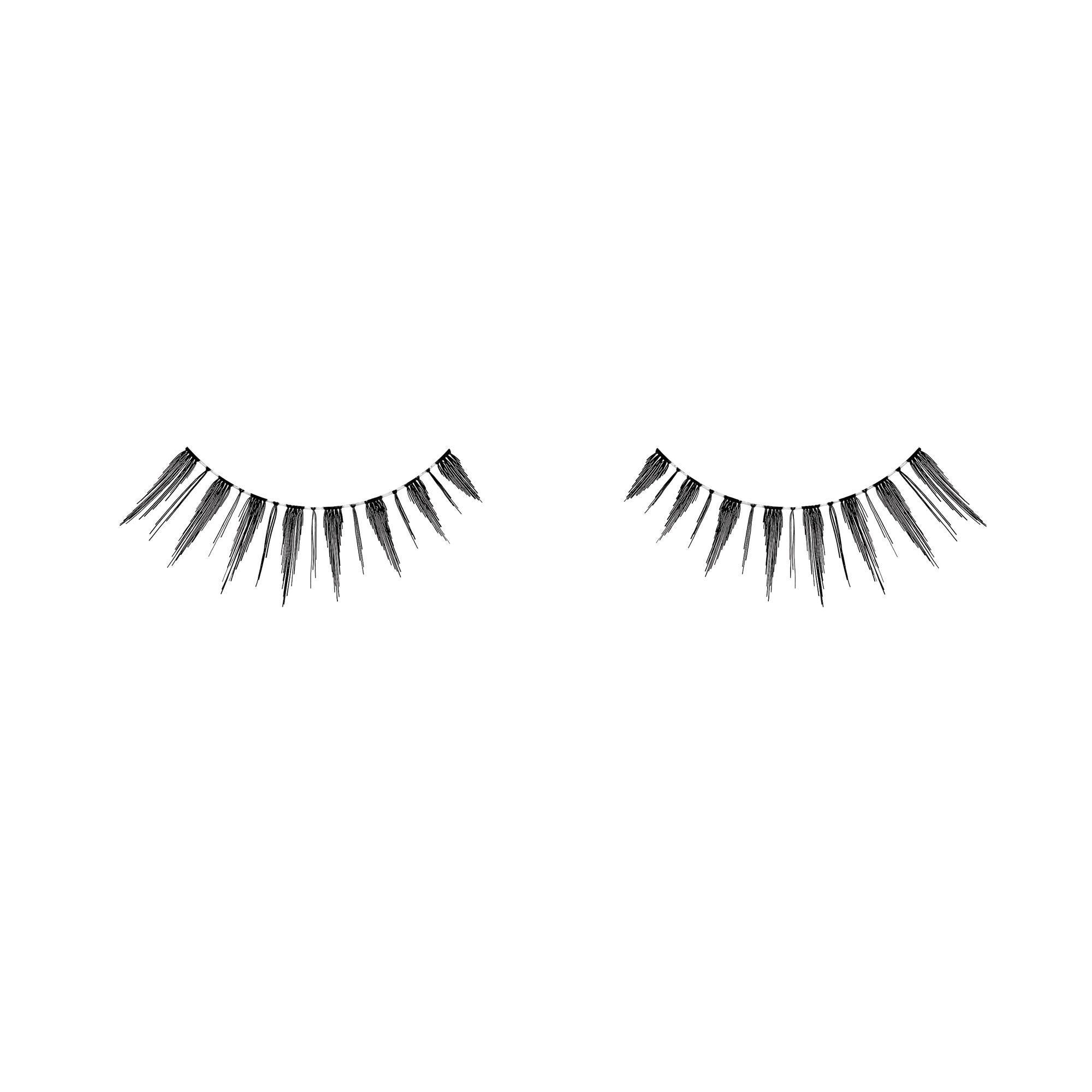 Ardell Fashion Lash 102 - Demi False Eyelashes in Black | Natural Looking Lashes for Everyday Wear & Special Occasions