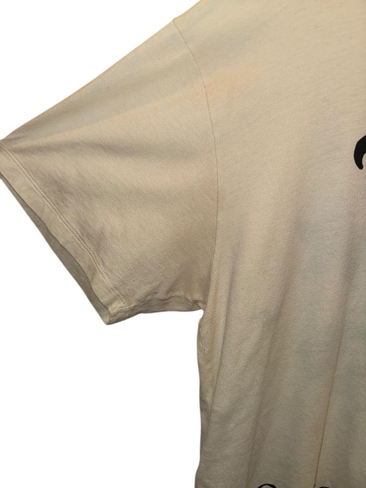 Authentic Gucci Chateau Marmont Women's T-Shirt Size L - Luxury Cotton Casual Top for Date Night & Weekend Outings