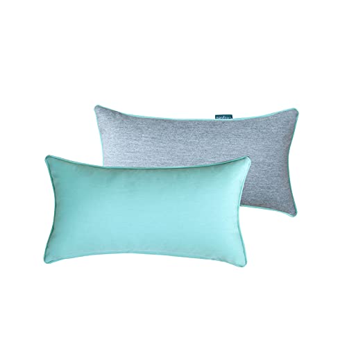 Grey and Sky Blue