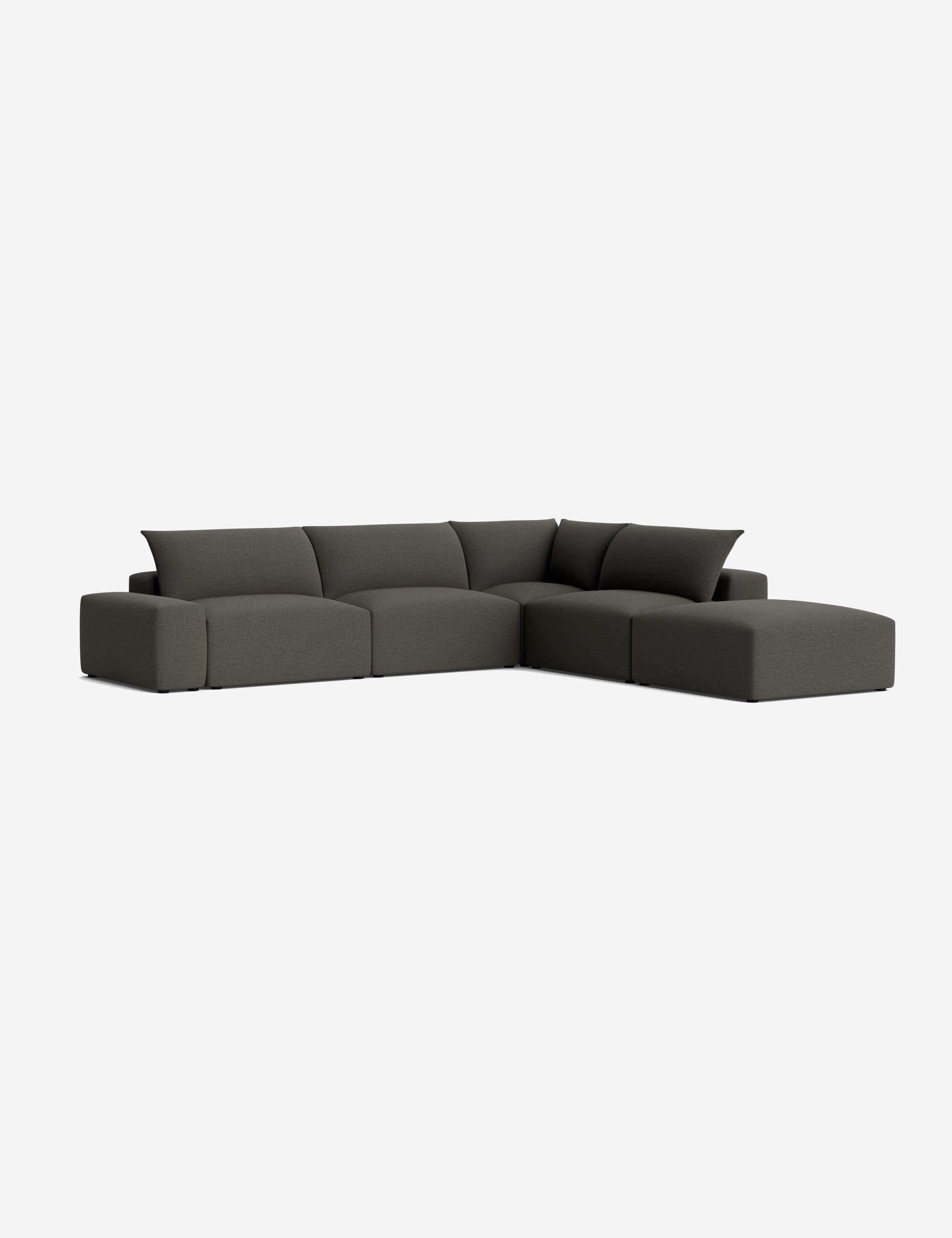 Charcoal Performance Linen
