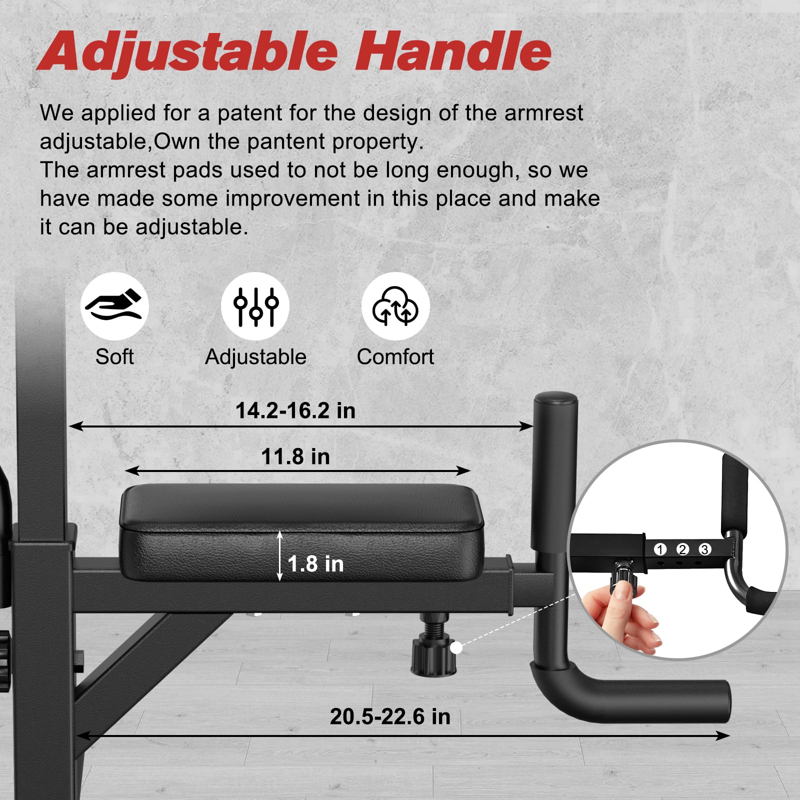 RELIFE Power Tower Pull Up Bar Dip Station - Home Gym Strength Training Equipment for Full Body Workout | Perfect for Home Fitness, Calisthenics & Muscle Building