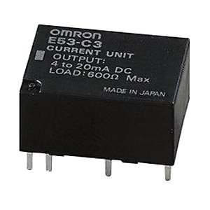 OMRON E53-C3N 4-20mA Output Unit for Industrial Automation - PLC Sensor Signal Converter for Process Control & Monitoring Systems