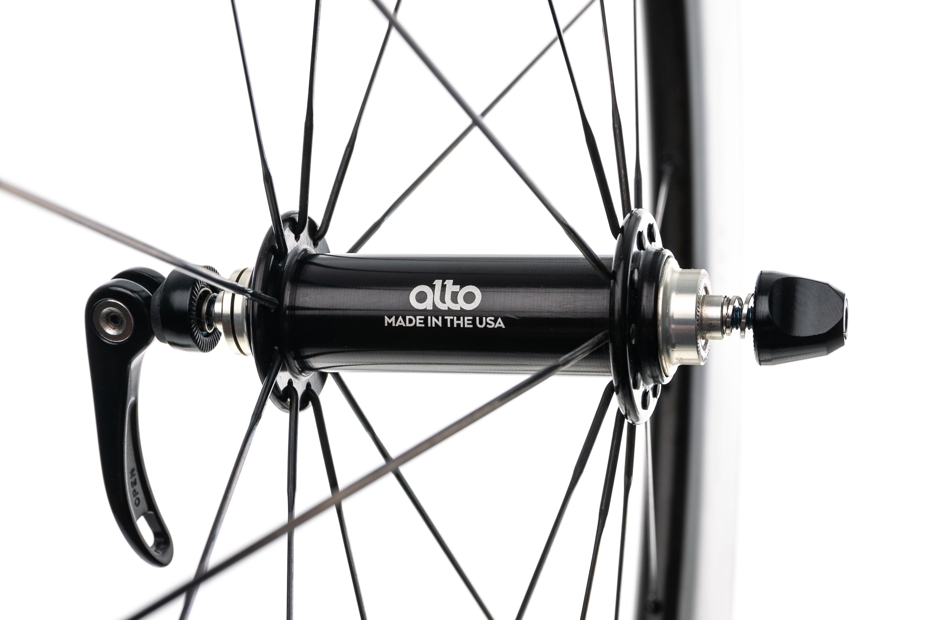 Alto CC86 Carbon Tubeless 700c Wheelset - Lightweight Road Bike Wheels for Racing & Performance Cycling - Perfect for Road Racing, Triathlons & Endurance Rides