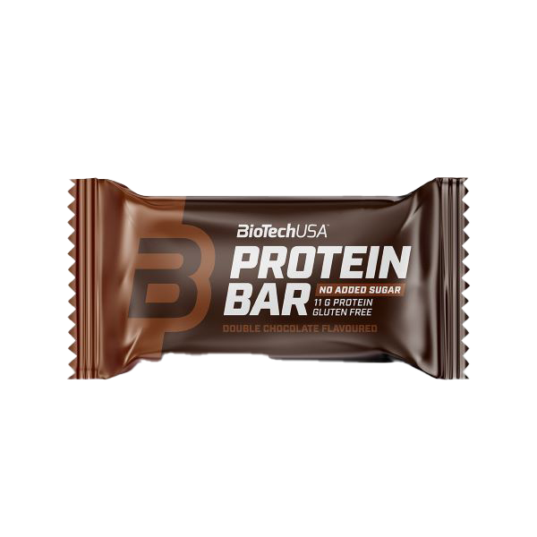 BioTechUSA Protein Bar - Double Chocolate Flavor, 20 Pack (35g Each) | High Protein Snack for Gym, Workout & On-the-Go Energy Boost