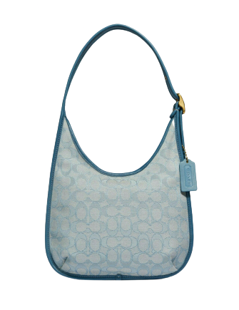 Coach Ergo Medium Shoulder Bag in Signature Jacquard - Stylish Crossbody Purse for Women, Perfect for Work, Travel & Everyday Use
