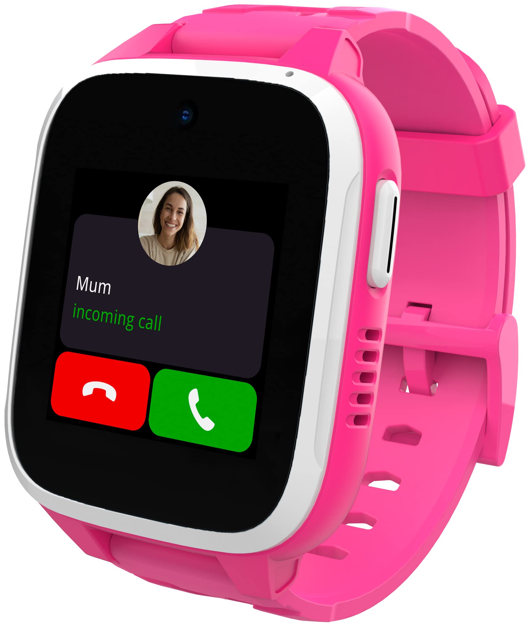 XPLORA XGO 3 Kids Smartwatch with 4G LTE - Waterproof GPS Tracker, Camera, Pedometer & SOS Button - Safe Calling & Messaging for Children - Perfect for School, Outdoor Play & Emergency Safety (Pink)