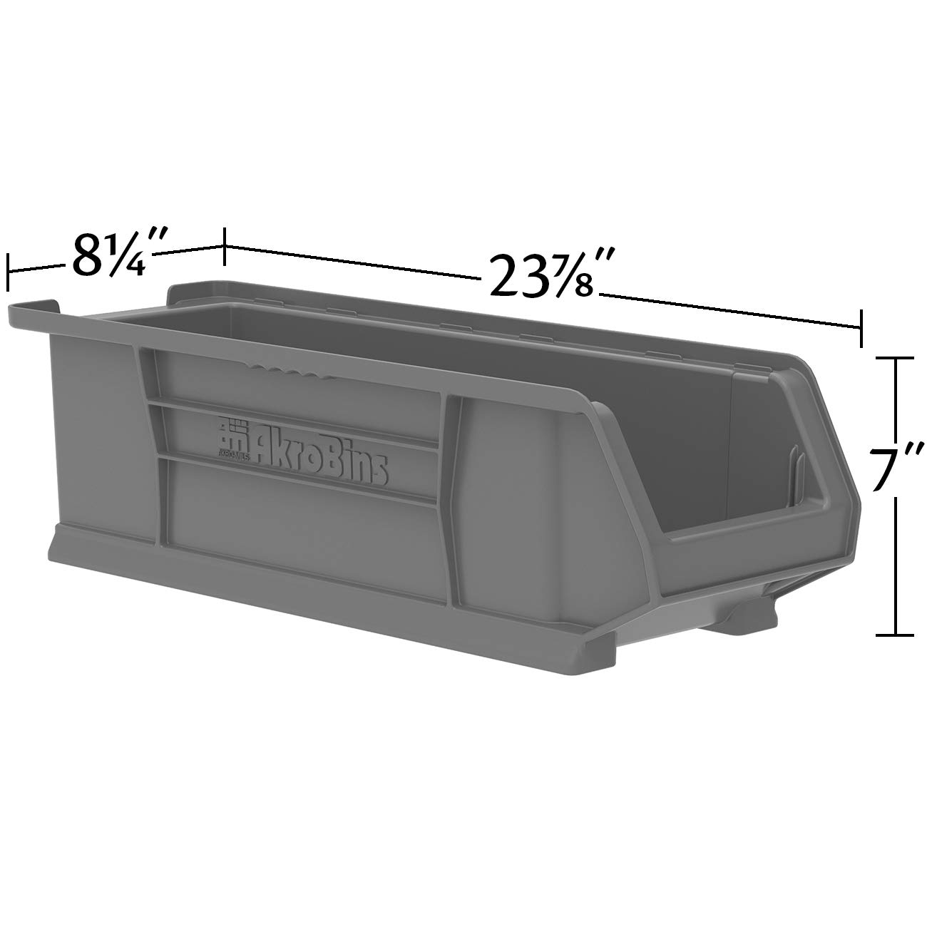Akro-Mils 30284 Large Plastic Storage Bins - 24