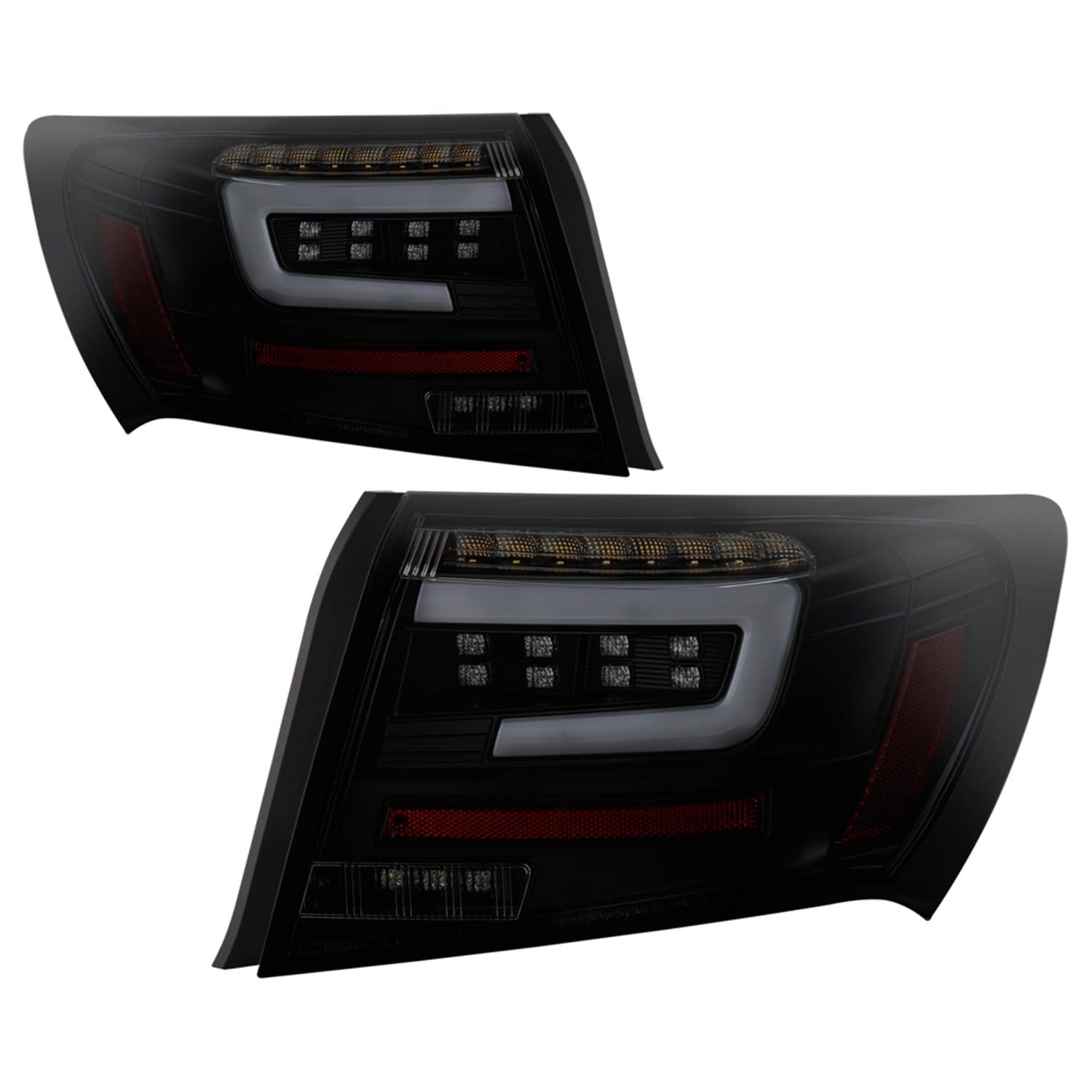 Spyder LED Fog Lights with BSM - ALT-YD-SI084D-LED-BSM - Upgrade Your Car's Visibility for Night Driving & Foggy Conditions