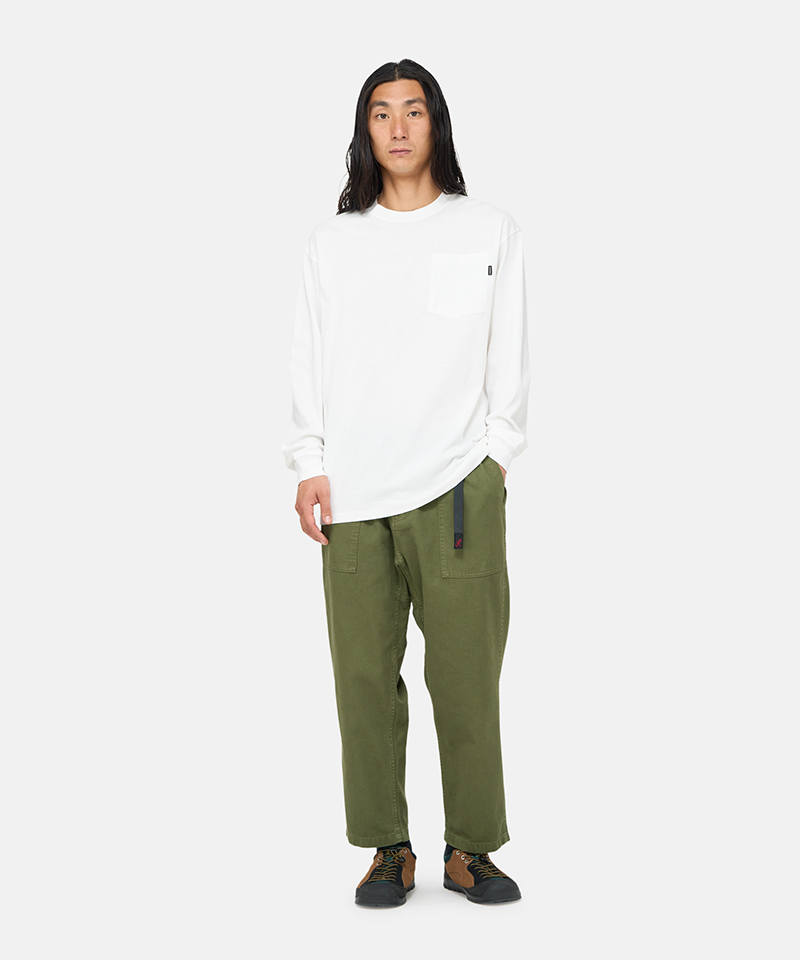 LS Pocket Tee - Soft & Comfortable Long Sleeve T-Shirt with Chest Pocket for Men | Perfect for Casual Wear, Layering & Everyday Outfits