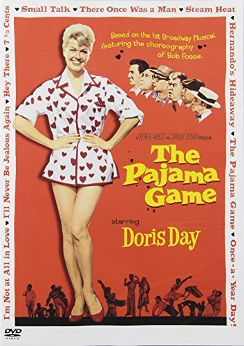 The Pajama Game DVD by Warner Home Video - Classic Musical Comedy Film for Family Movie Nights & Relaxing Evenings