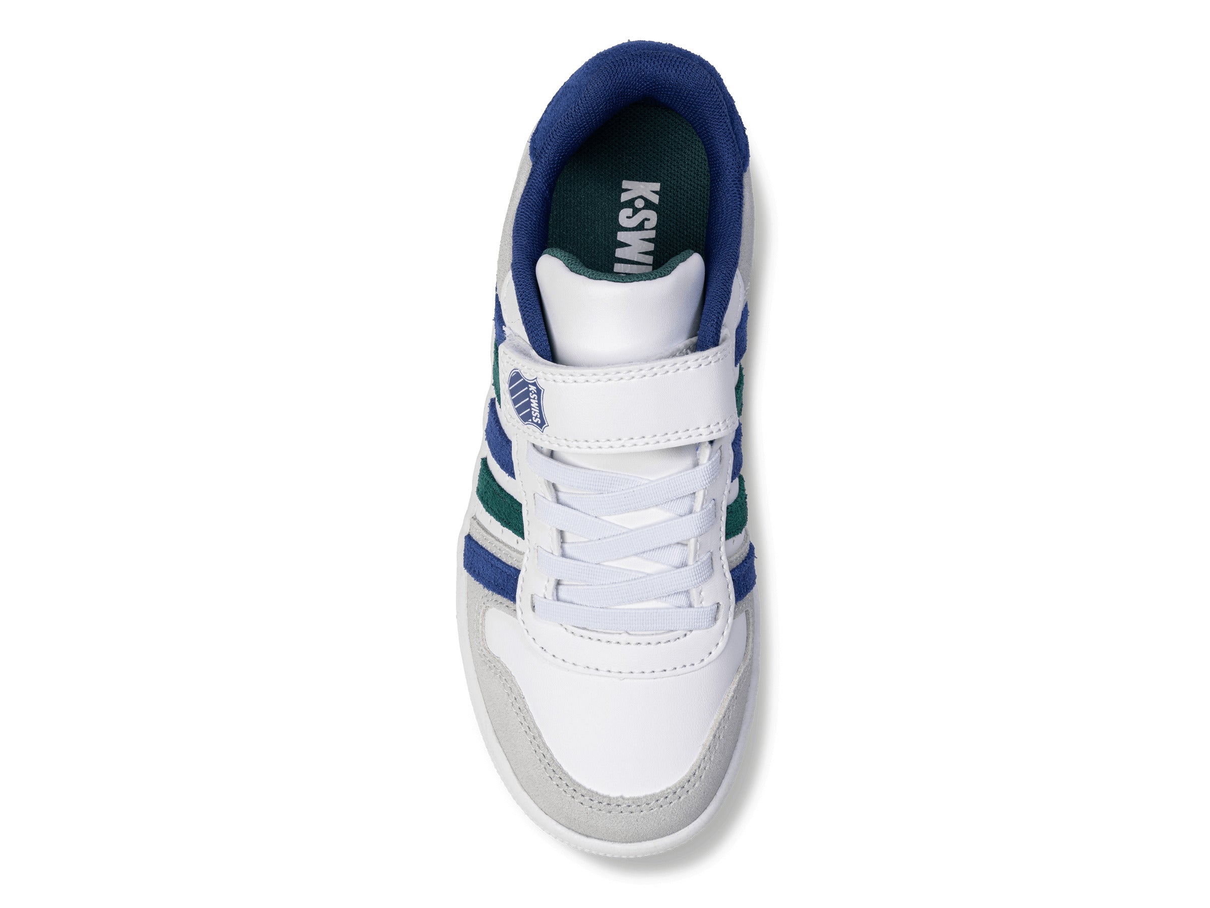 Nike Court Palisadess Strap Sneakers - White/Antique Green/Blue Quartz for Men | Comfortable & Stylish Tennis Shoes for Casual Wear & Sports