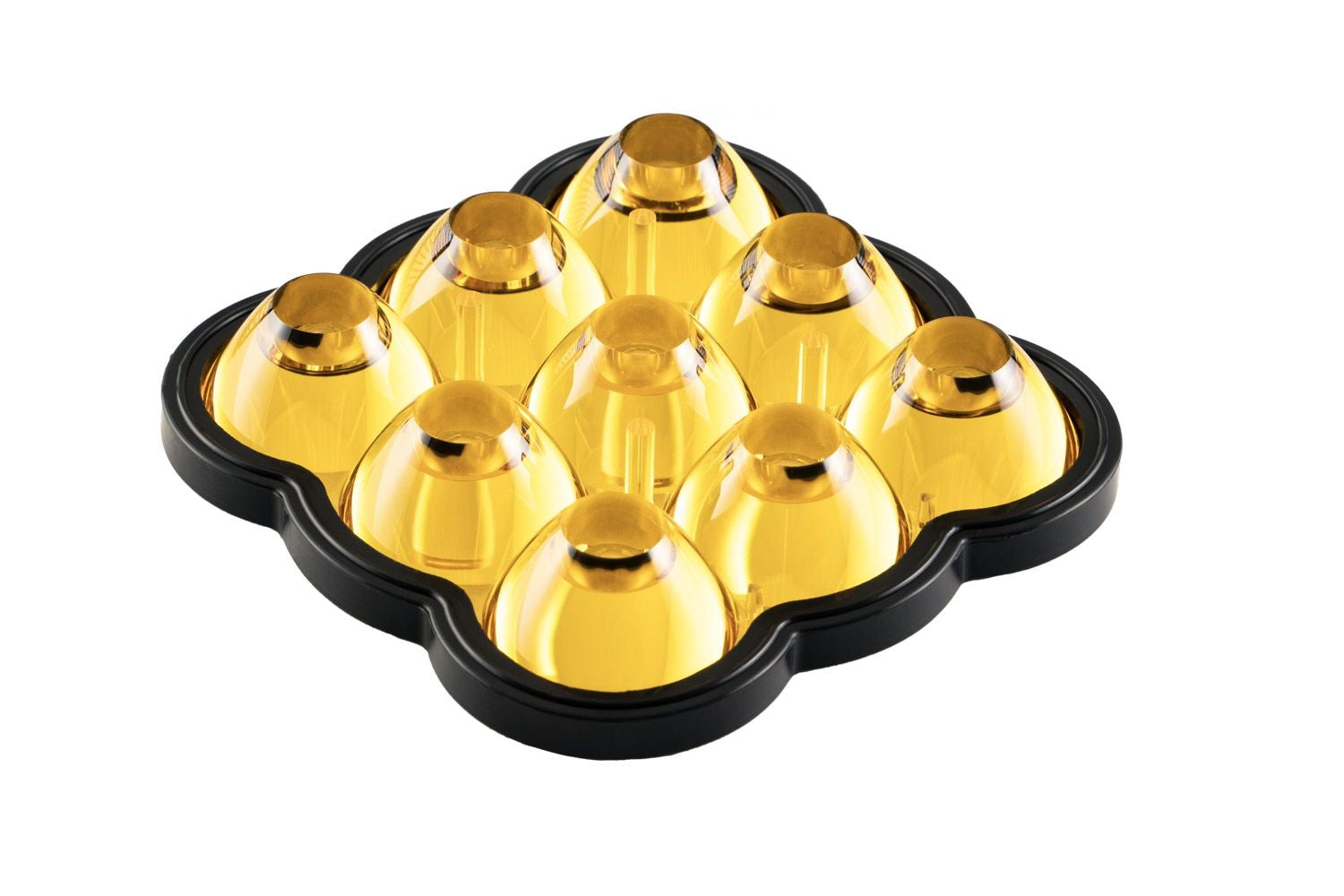 Diode Dynamics SS5 LED Pod Light - Yellow Flood Beam for Off-Road, Truck, Jeep & ATV - Waterproof & Durable for Outdoor Adventures