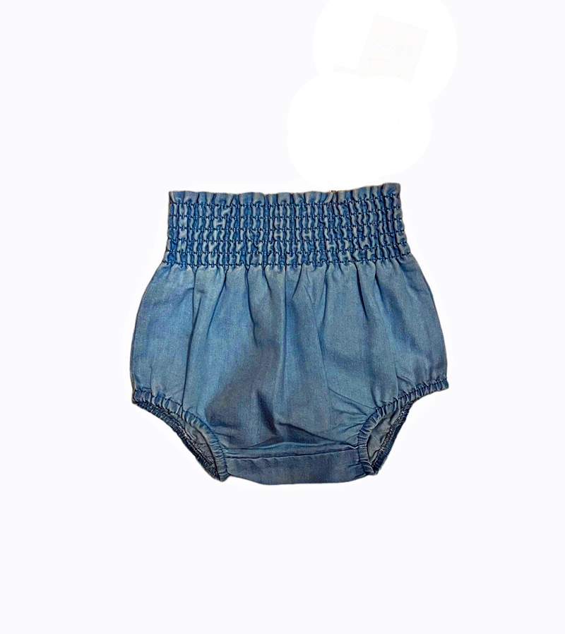 Lililotte Cecar Smock Bloomers - Vintage-Inspired Baby Girl Romper for Photoshoots, Parties & Everyday Play