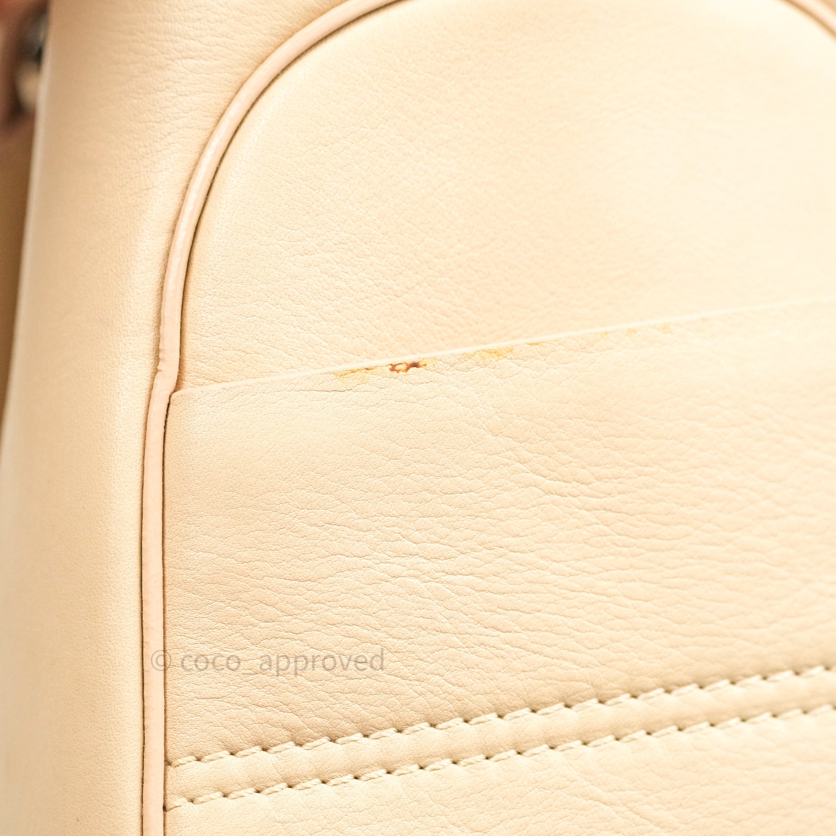 Vintage Céline Cream Boogie Handbag - Luxury Leather Shoulder Bag for Women | Perfect for Office, Travel & Evening Events