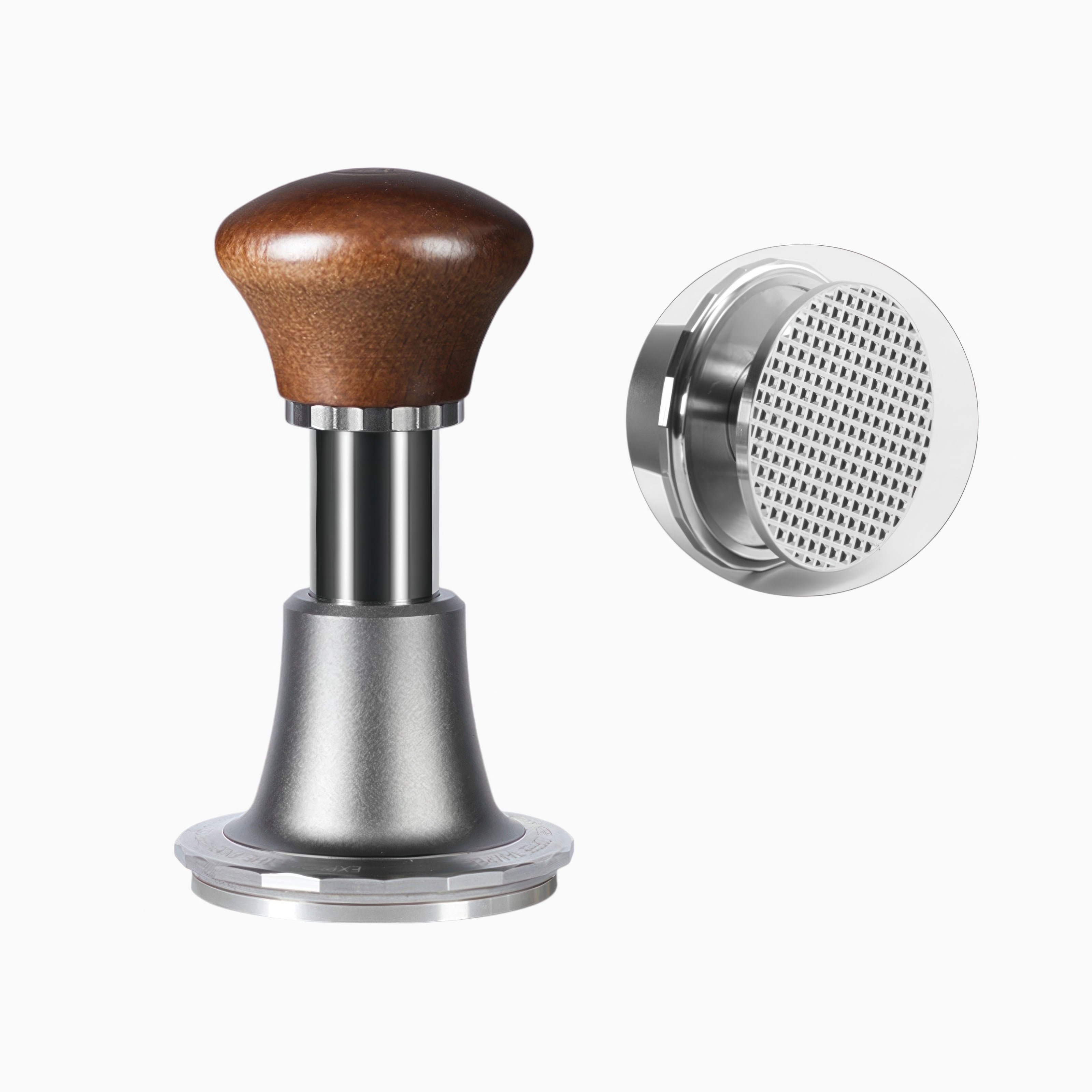 Premium Stainless Steel Coffee Tamper - 58mm Espresso Tamper for Barista & Home Use - Perfect for Espresso Machines & Coffee Pressing