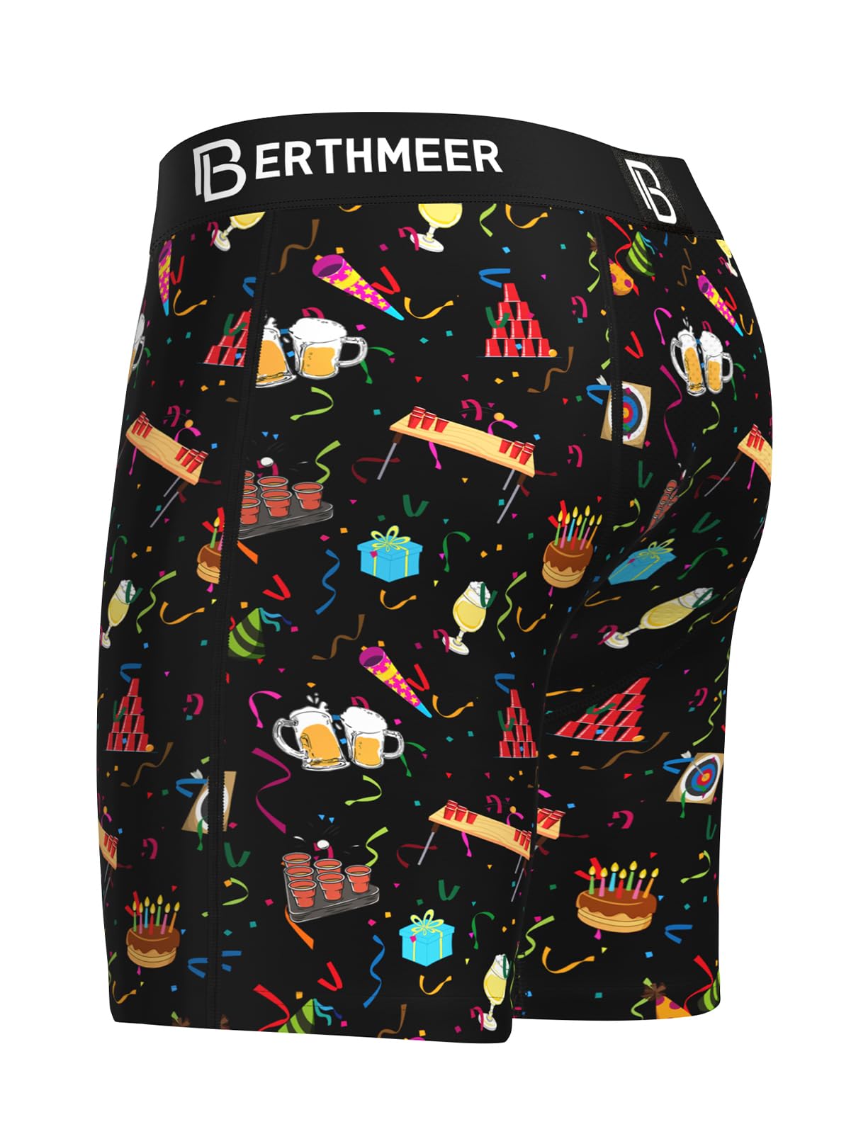 Men's Boxer Briefs - Moisture Wicking Underwear for Active Lifestyle