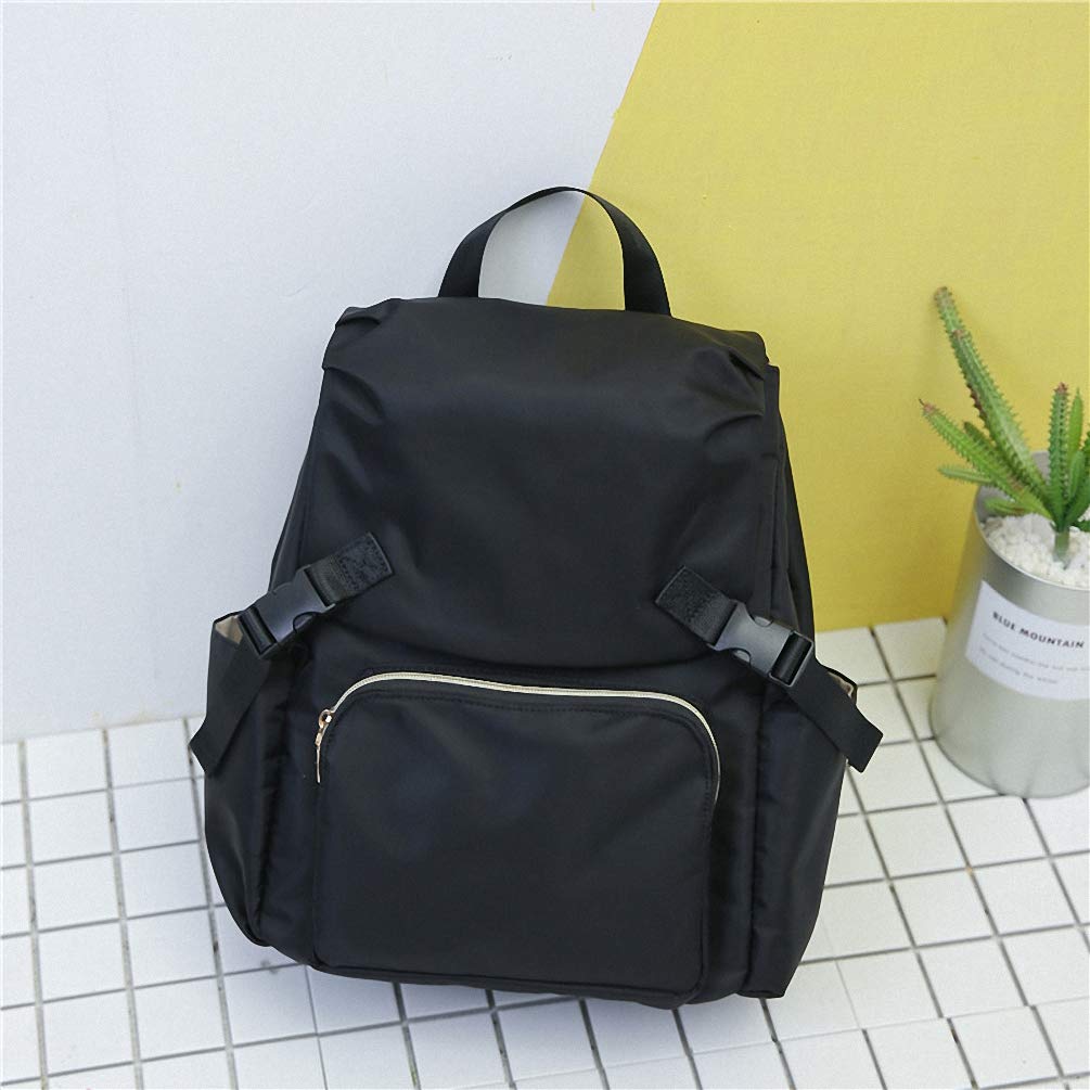 Women's Casual Backpack for School, Travel & Work - Lightweight Laptop Bag for Teen Girls & Women (Black) - Perfect for College, Commuting & Daily Use