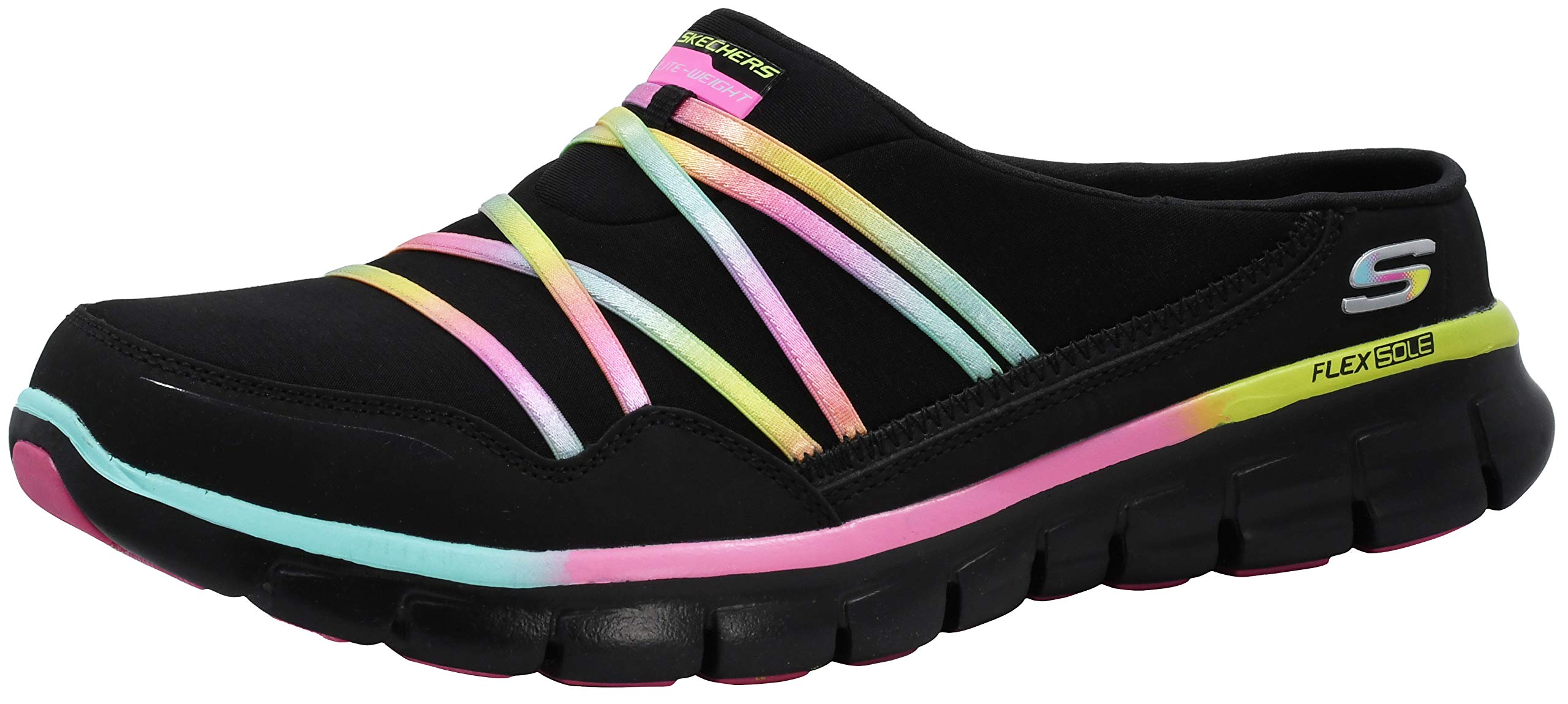 Skechers Sport Women's Air Streamer Slip-On Mule Shoes - Comfortable Lightweight Slip-On Sneakers for Women | Perfect for Walking, Running Errands & Casual Wear