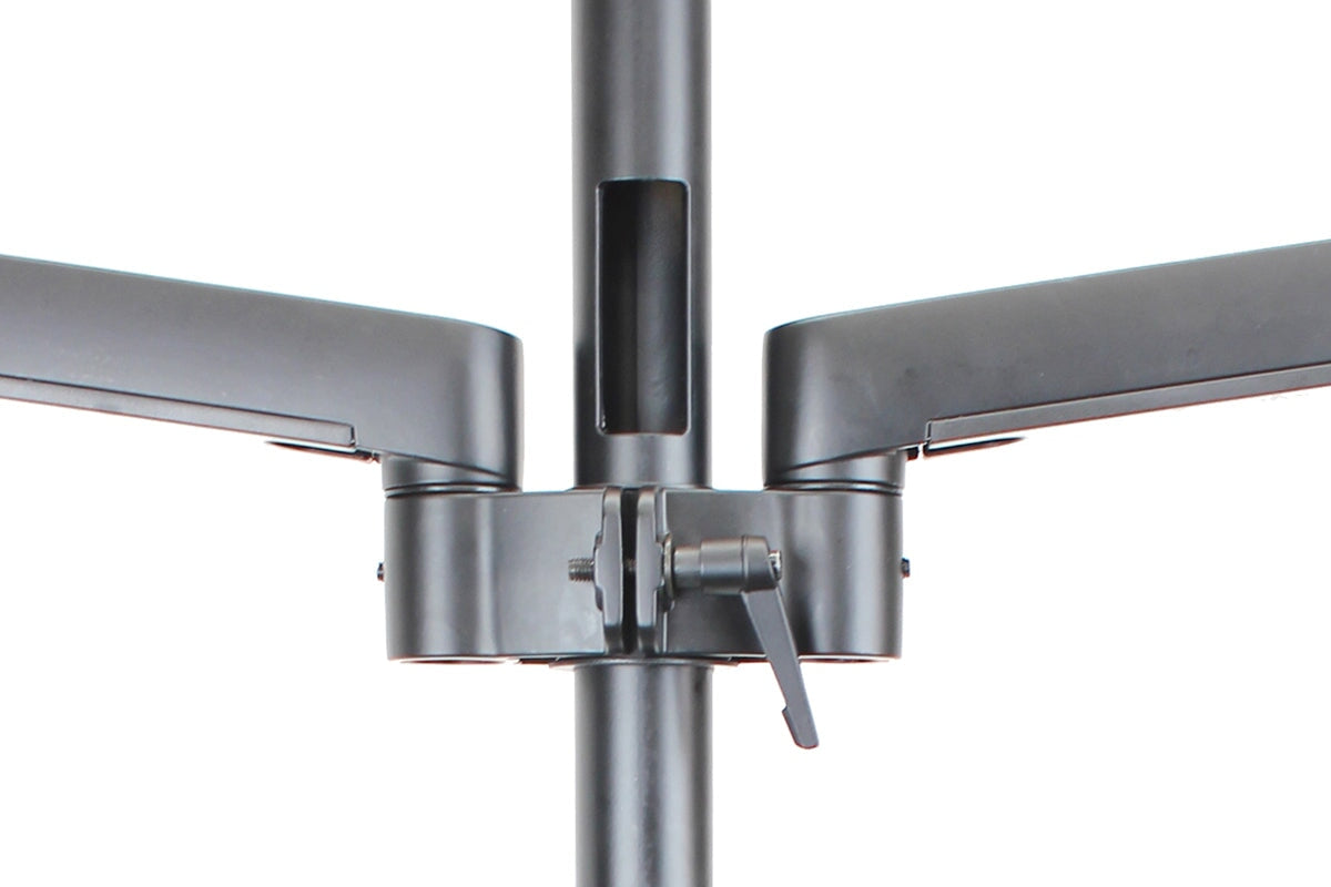 Uplifting Actiflex II Triple Monitor Arm Stand - Adjustable Ergonomic Desk Mount for 3 Screens - Perfect for Home Office, Gaming Setup & Workspace Efficiency