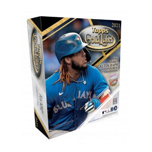 2021 Topps Gold Label Baseball Hobby Box - Premium MLB Trading Cards Collection for Collectors & Investors - Perfect for Sports Memorabilia Displays & Fantasy Baseball Enthusiasts