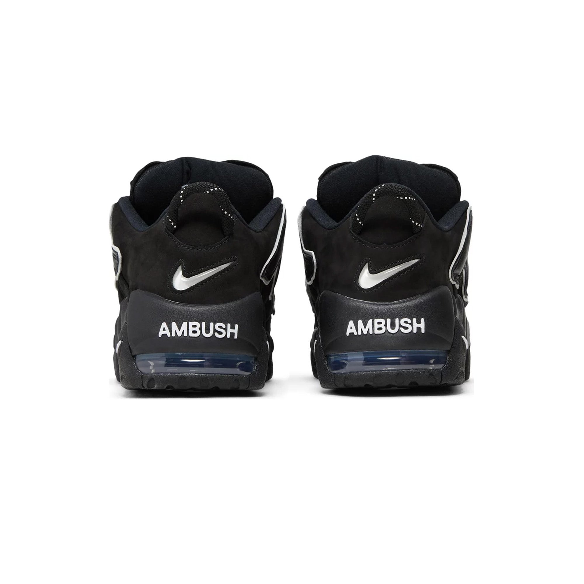AMBUSH x Nike Air More Uptempo Low 'Black' 2023 - Retro Basketball Sneakers for Men | Streetwear Fashion & Casual Wear