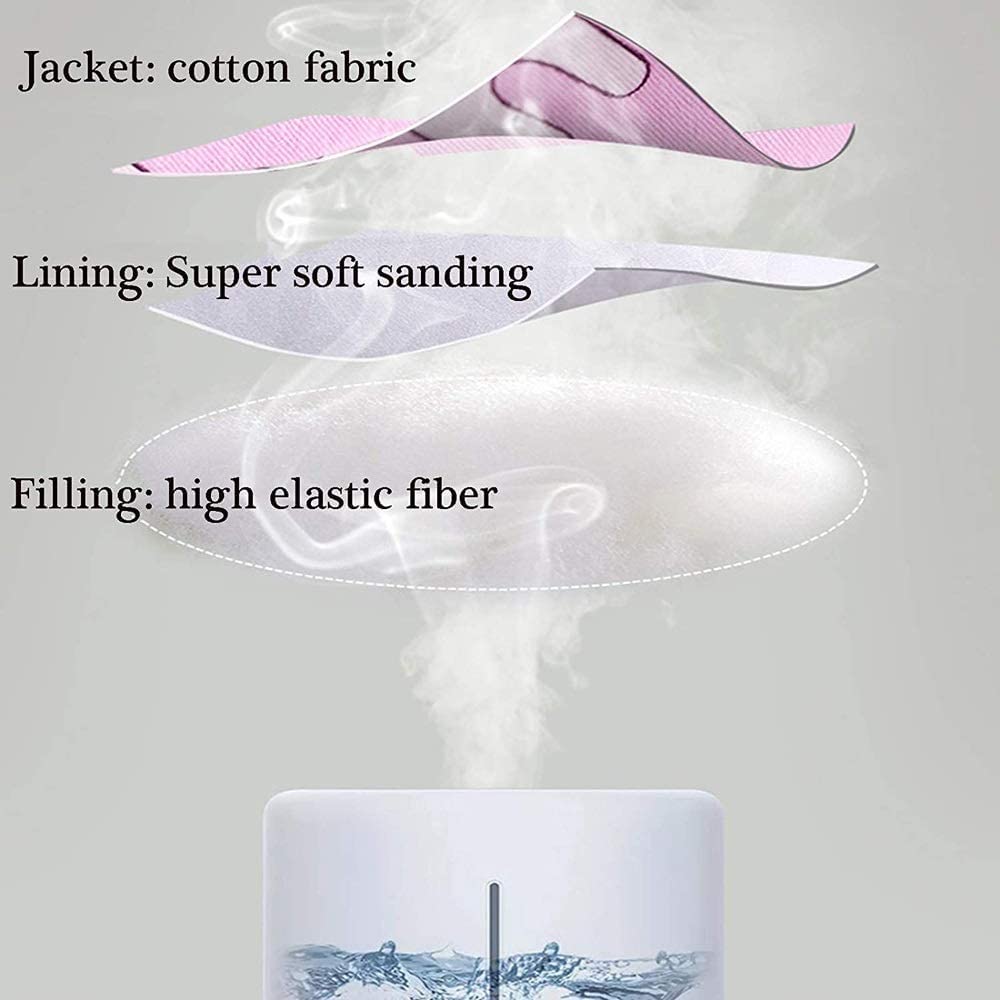 U-Shaped Maternity Pillow for Pregnant Women - Full Body Support Pregnancy Pillow with Removable Washable Cotton Cover - Perfect for Side Sleeping, Back Pain Relief & Comfort During Pregnancy