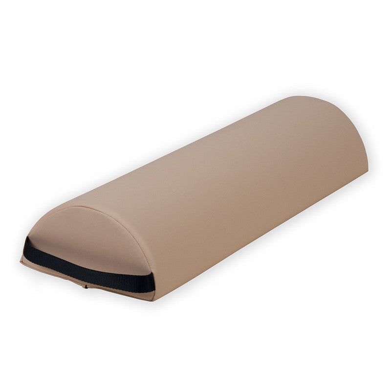 Earthlite Jumbo Half Round Bolster - Premium Yoga Bolster for Support & Comfort - Ideal for Yin Yoga, Restorative Yoga & Meditation at Home or Studio