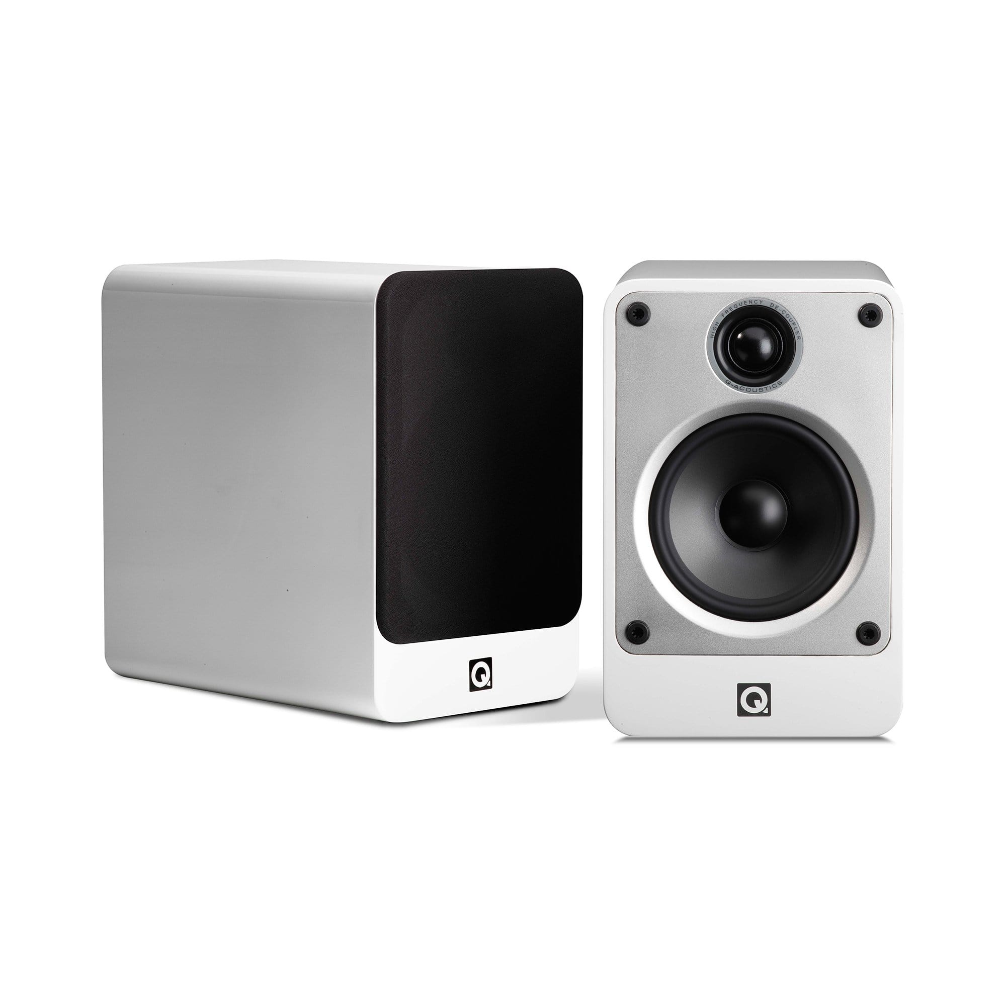 Q Acoustics Concept 20 Bookshelf Speakers - Premium HiFi Stereo Sound for Home Theater & Music Listening - Perfect for Living Room, Home Office & Audiophile Setups