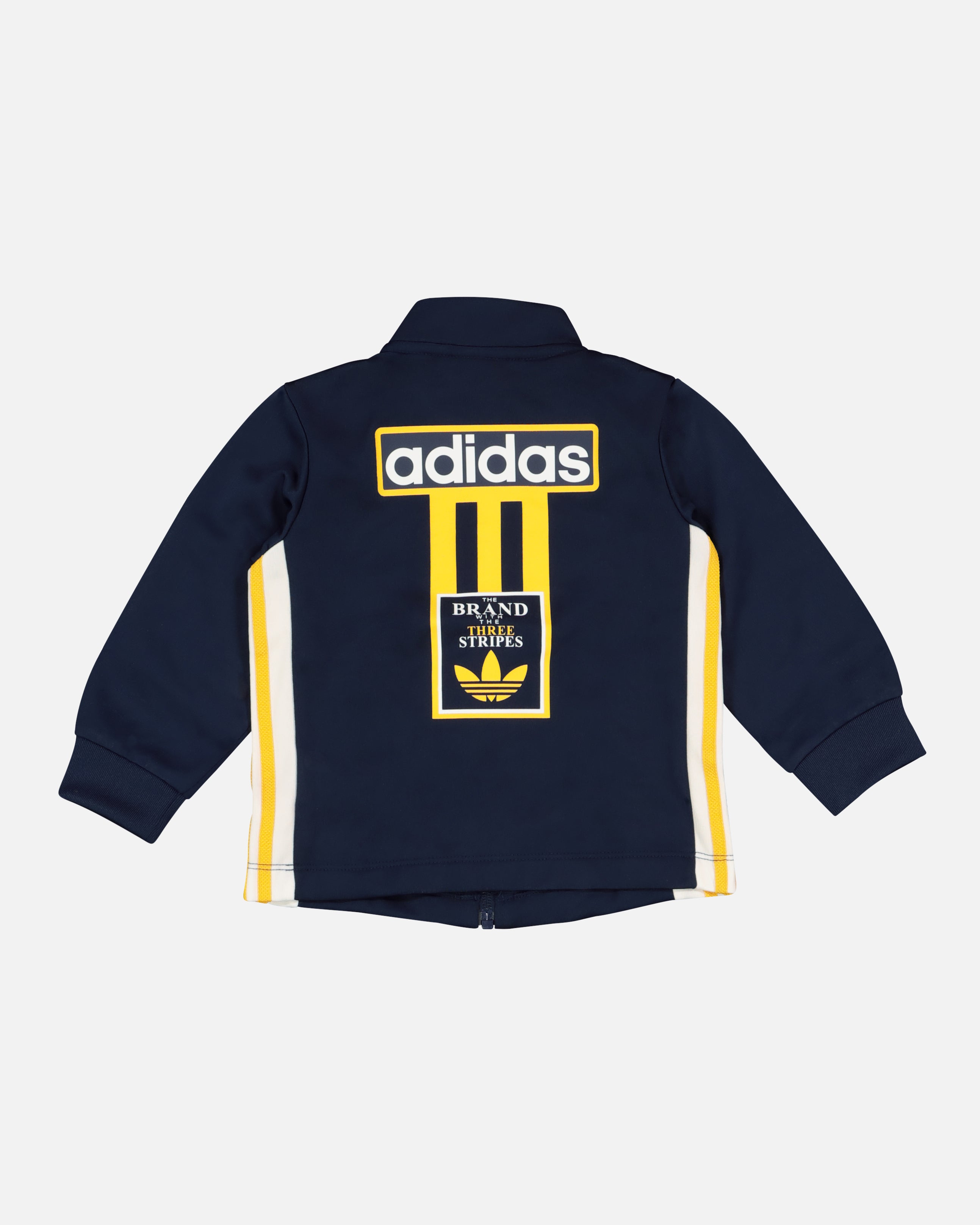 Adidas Infants' Adibreak Tracksuit Set - Soft Cotton Baby Jogger Outfit for Boys & Girls (Indigo Blue) - Perfect for Playdates, Family Outings & Casual Wear