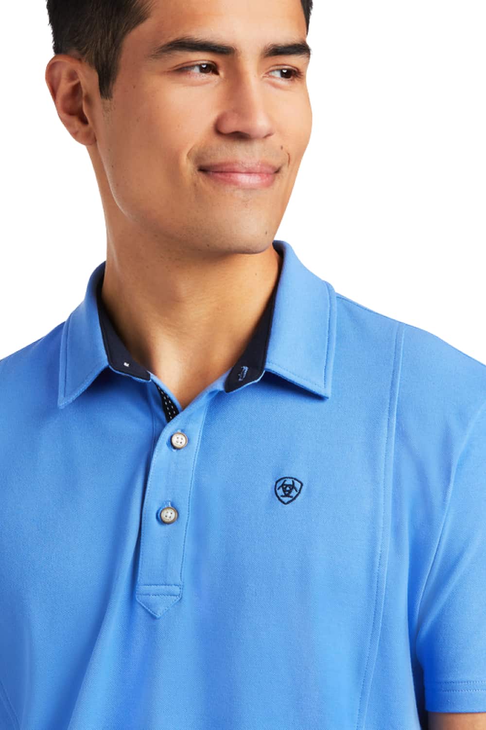 Ariat Men's Medal Polo Shirt - Comfortable Short Sleeve Golf Shirt for Men - Perfect for Golf, Casual Wear & Outdoor Activities