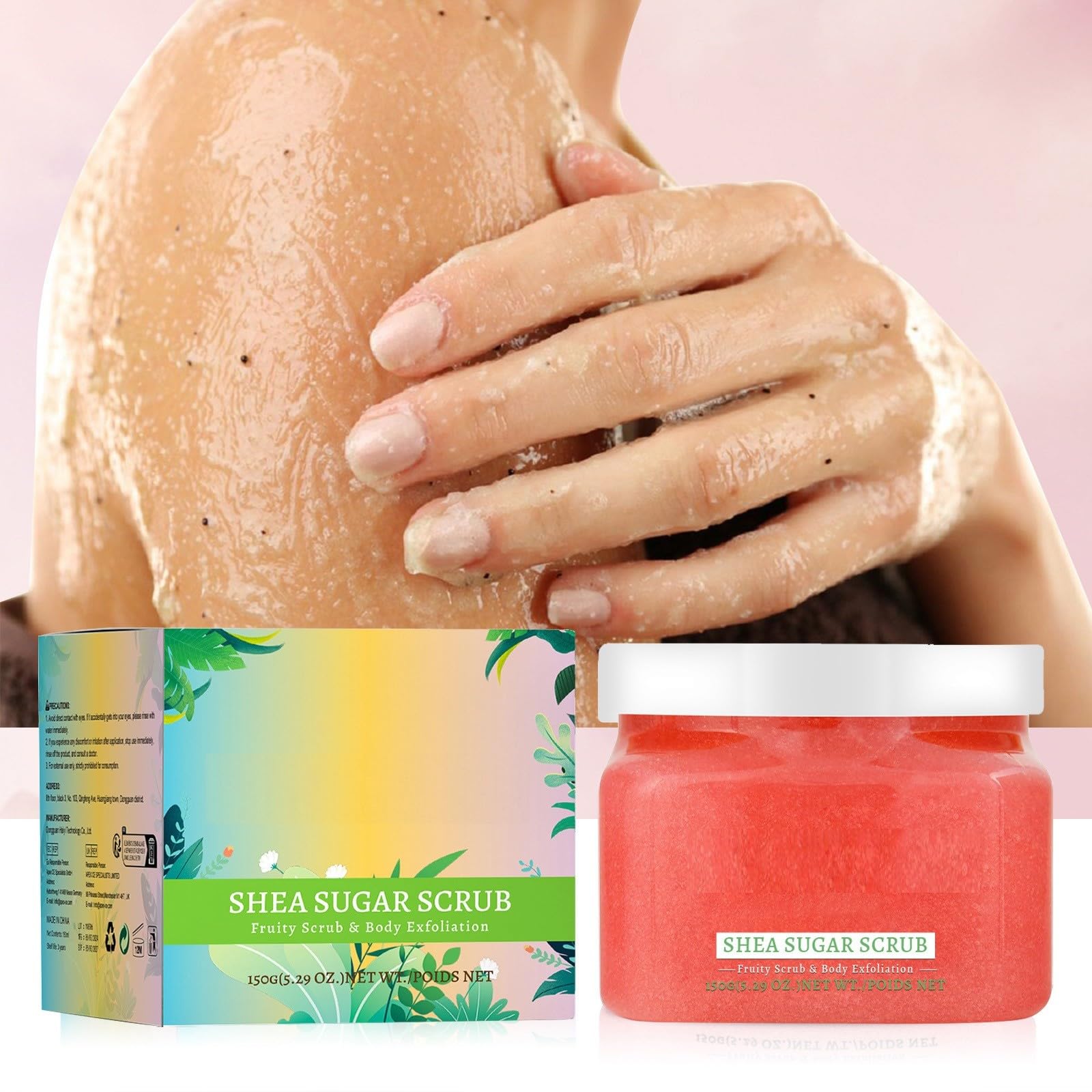 Best Body Scrubs & Fruit Scrubs for Dry Skin - Ultra Moisturizing & Exfoliating Scrub to Nourish & Smooth Dull, Rough Skin - Perfect for Spa Day, Self-Care Routine & At-Home Skincare