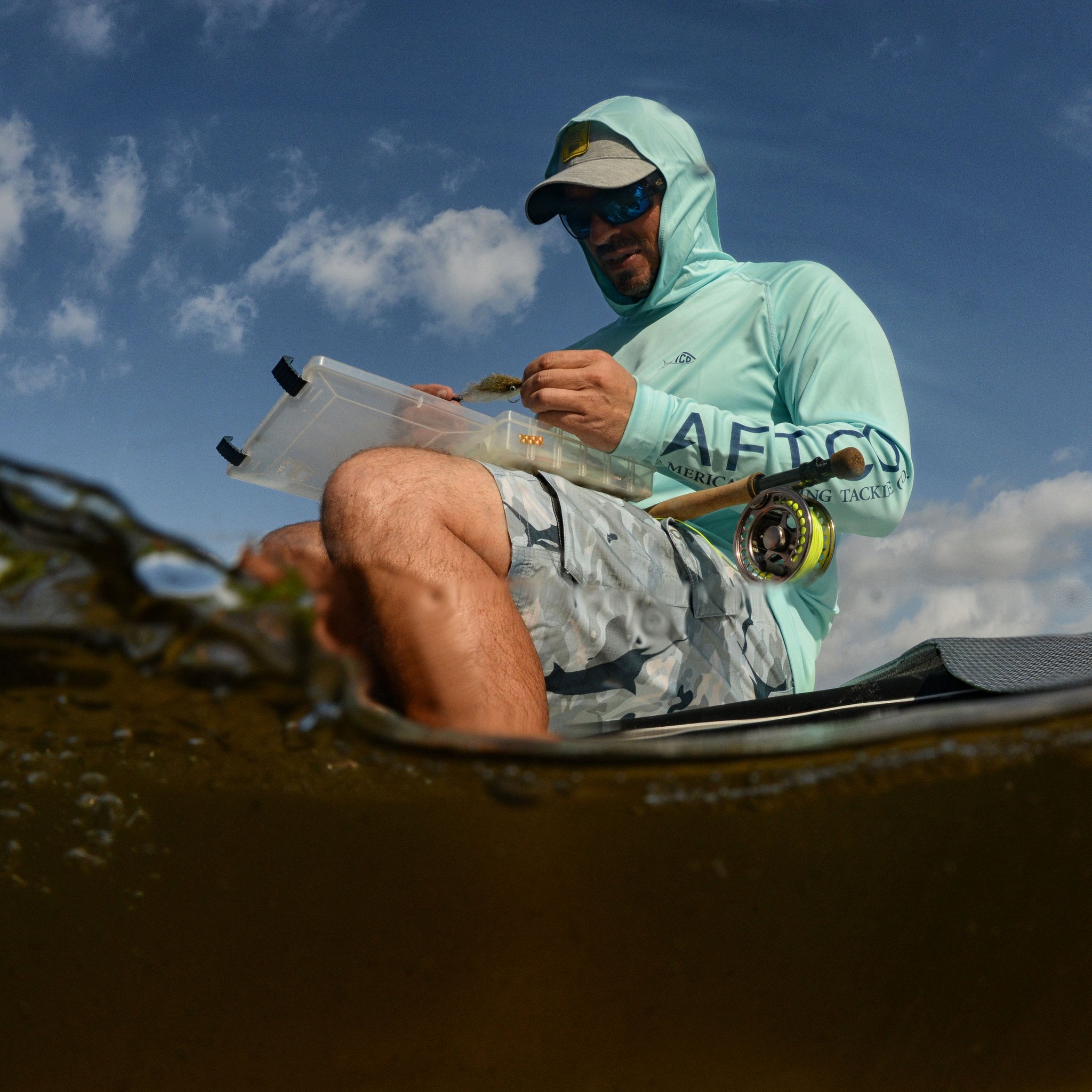 AFTCO Men's Tactical Fishing Shorts - Quick Dry, UPF 50+ Sun Protection, Multiple Pockets for Outdoor, Hiking, and Fishing | Perfect for Summer Adventures and Water Sports